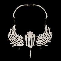 Image 4 of "Malaje" Rib Bone Necklace - Worn by Poppy on Dragula