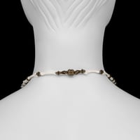 Image 3 of "Zahara" Skull and Bone Necklace