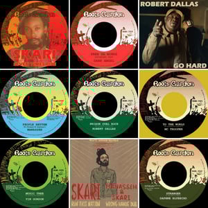Image of 10 x 7"  Roots Garden records Vinyl bundle deal (limited offer)