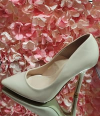 Image 4 of FASHION JAYLA NUDE PUMP HEELS