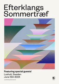 SHIPPED SOMMERTRÆF 2024 POSTER (NOT FRAMED)