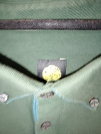 Image 2 of Pretty Green LS Polo Green 