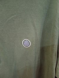 Image 3 of Pretty Green LS Polo Green 