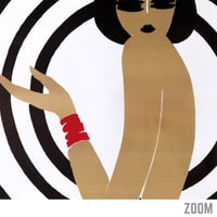 Image 2 of Villemot Spirale Red Bracelet | Bernard Villemot - 1977 | Art Poster | Vintage Poster