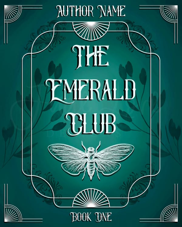 Image of "The Emerald Club" Pre-Made Cover Design 