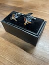 PROPELLER two tone cufflinks