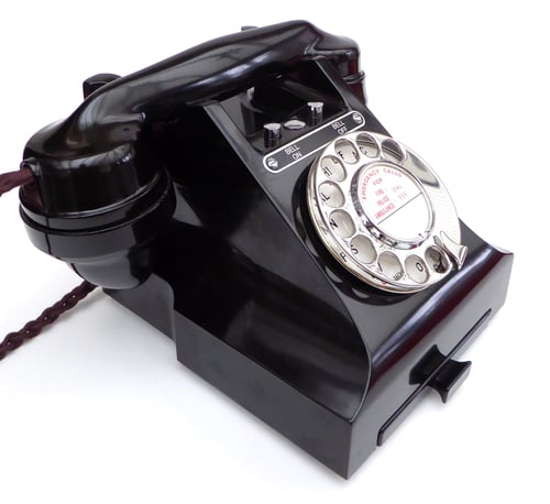 Image of GPO 328 Bell On / Bell Off Bakelite Telephone