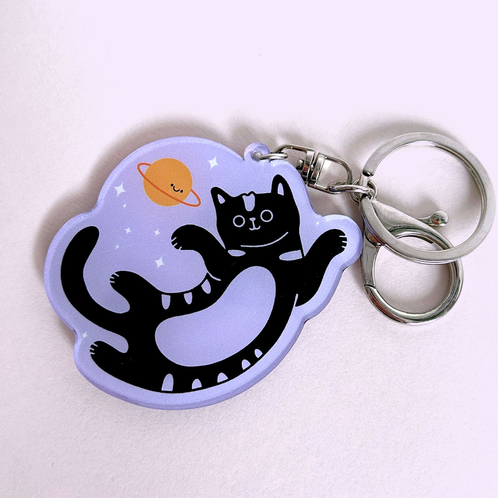 Space keyring hot sale