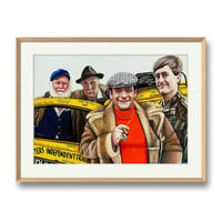 ONLY FOOLS AND HORSES ORIGINAL DRAWING