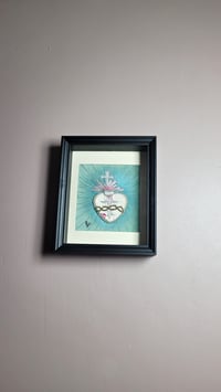 Image 3 of Tableau brodé SACRE COEUR 