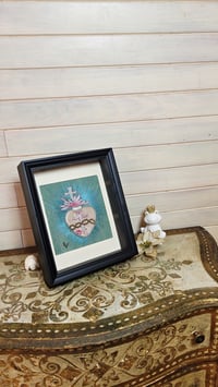 Image 5 of Tableau brodé SACRE COEUR 