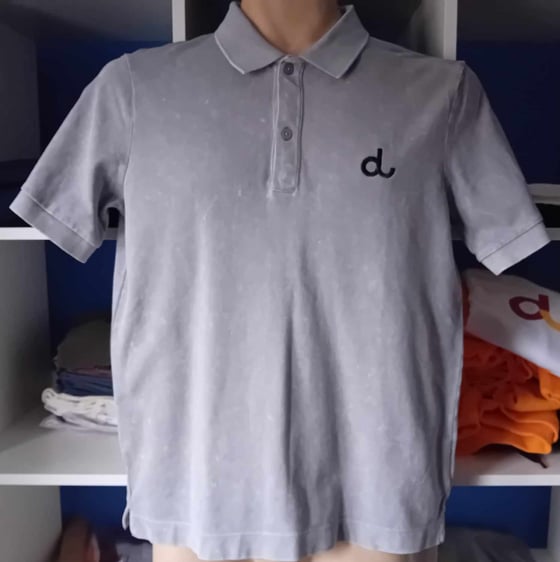 Image of Vintage Dyed Polo Shirt
