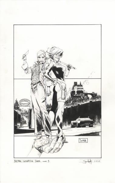 Image of Batman White Knight Presents: Generation Joker #3 Cover
