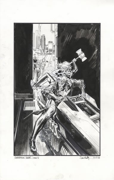 Image of Batman White Knight Presents: Generation Joker #5 Cover