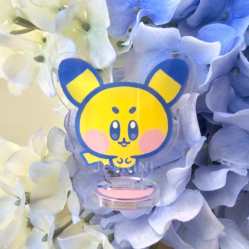 Image of pikachu ✨ acrylic standee (originally $15)