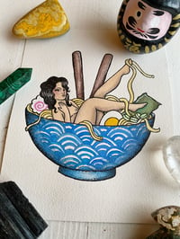 Ramen Babe Original Painting