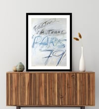 Image 4 of Cy Twombly - Le Festival d'Automne de Paris 1979, Giclee Print, Abstract Poster