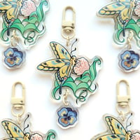 "Cute Critters" Butterfly Keychain