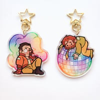 Harry and Kim Keychains