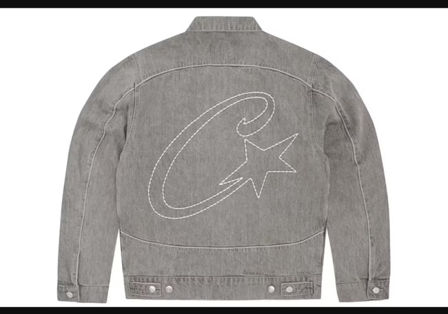 Veste en Jean "gris" corteiz 