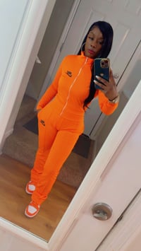 Image 1 of Zip Up Nike Set