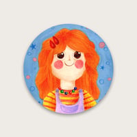 Image 1 of Ginger girl sticker