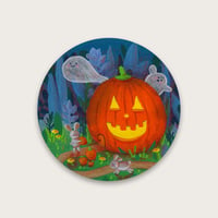 Image 1 of Halloween pumpkin sticker