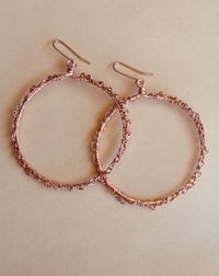 Image 3 of Copper Chain Earrings