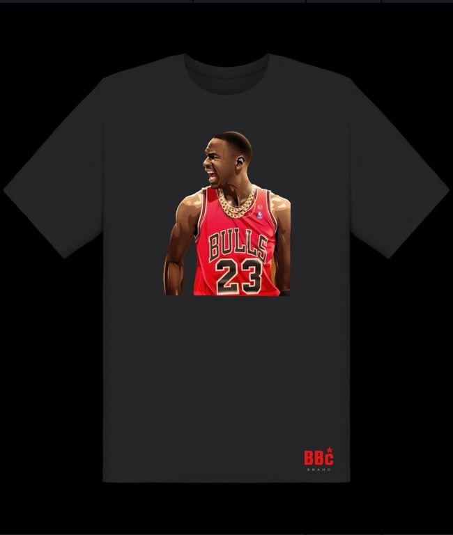 red bbc shirt