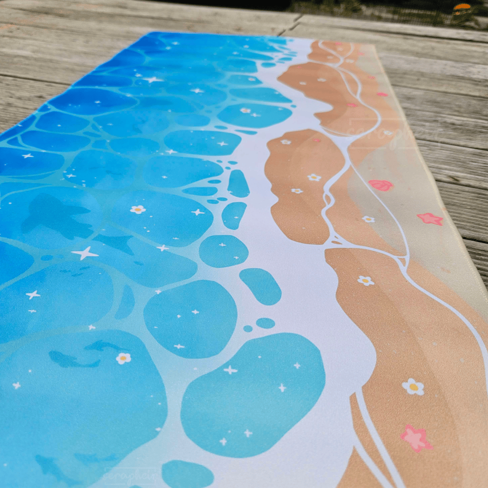 Image of Beach Deskmat ⭐ [NEW 90x40cm Size!]