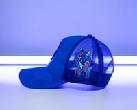 Image 3 of Blue Never Cross A Surfer Trucker ( N.C.S ) 