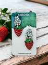 Strawberry & Forget-Me-Not Earrings