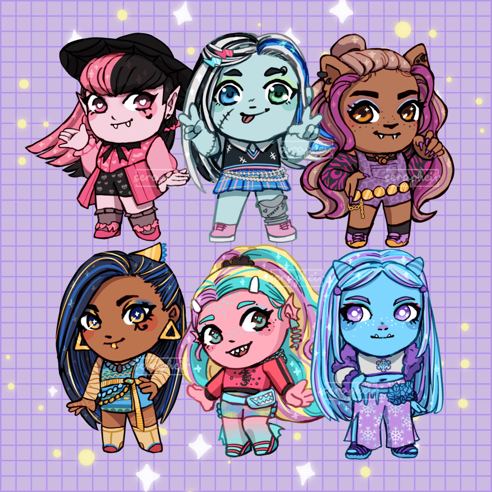 Image of Monster High 💀 Stickers