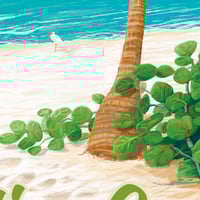 Image 4 of Naples Florida Tropical Vintage Style Poster Art  | Print No 122