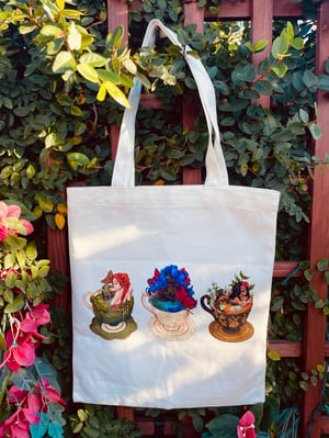 Underwater Tea Party Tote Bag