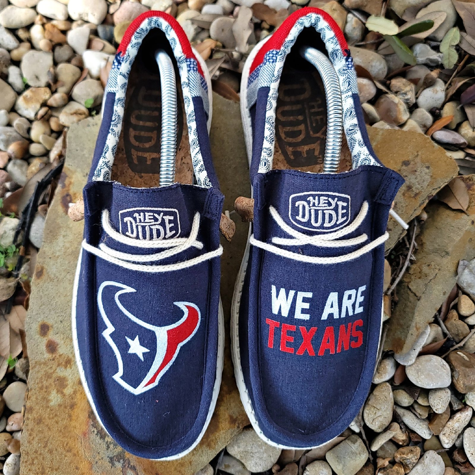 Custom cheap texans shoes