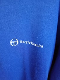 Image 2 of Vintage Sergio Tacchini LS collared top 