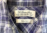 Image 3 of Remi Relief vintage processed plaid western shirt, size M (fits S)