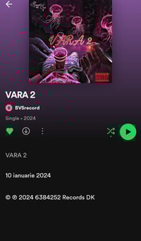 Vara 2 spotify