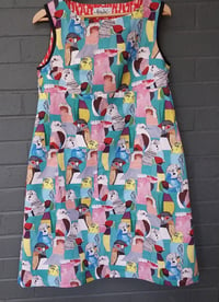 Image 1 of KylieJane shift dress -budgies and galahs