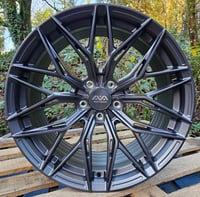 Image 1 of 20" 20x10 AVA HSF033 ALLOY WHEELS FITS 5X120 MATT GUNMETAL