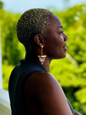 Image of Venus Earrings 24ct gold plated