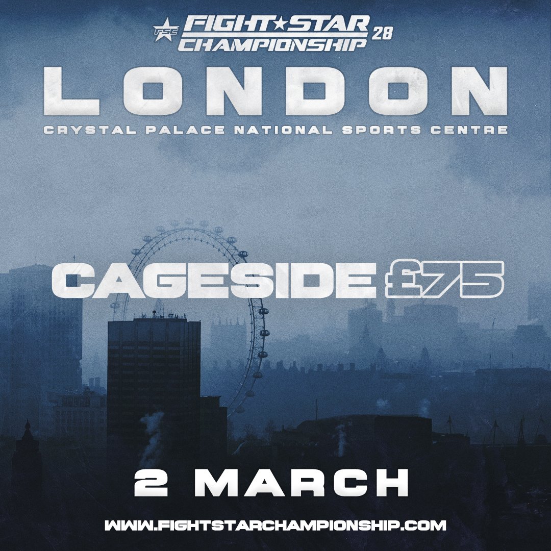 Image of CAGESIDE £75 | TICKETS AVAILABLE AT THE DOOR