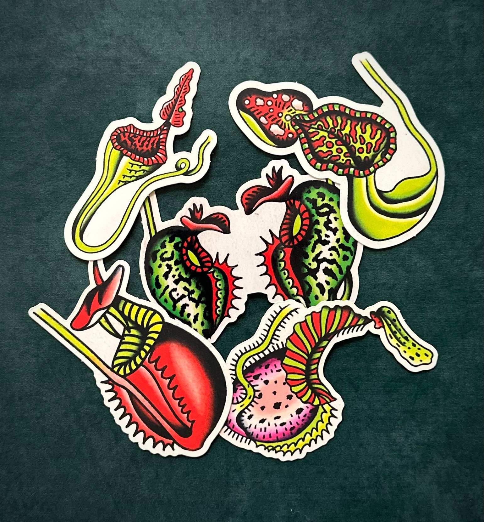 Image of Nepenthes Sticker Set