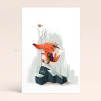 Fox Adventurer A4 Print