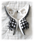 Polka dot heart shaped heels mules Image 4