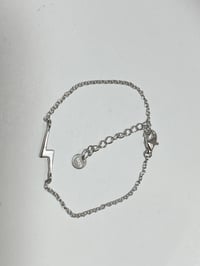 Image 5 of Lightning Bolt Bracelet (Silver/Gold)