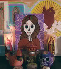 Custom Day of the Dead Painting 