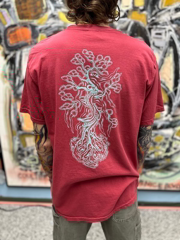 Image of Tree Face T-Shirt (Chili)