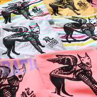 Image 2 of year of the dragon greyhound boy kid unisex 12m baby short sleeve raglan tee tshirt top shirt green 